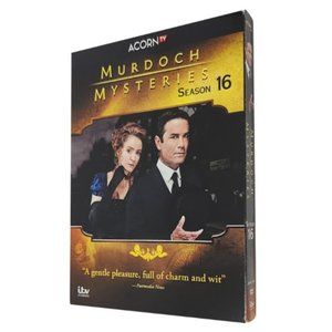 Murdoch Mysteries Season 16 DVD Sixteenth 2023 New Sealed 6 discs region for US
